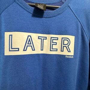 Reebok Crewneck Sweater pullover Size Small activewear,casual, comfy sweatshirt